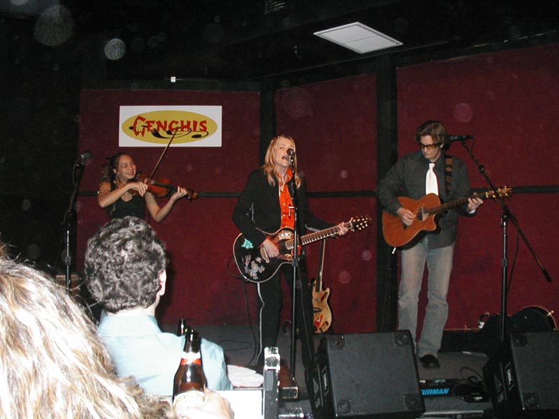 Anne Cathy Joel at Genghis Cohen in Hollywood.